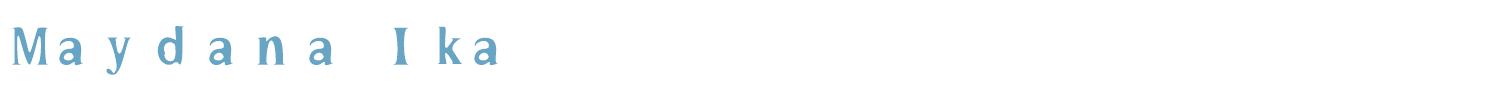 sample Maydana Ika font